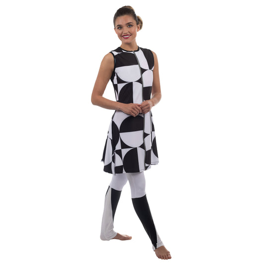 Convertible Color Guard Costume