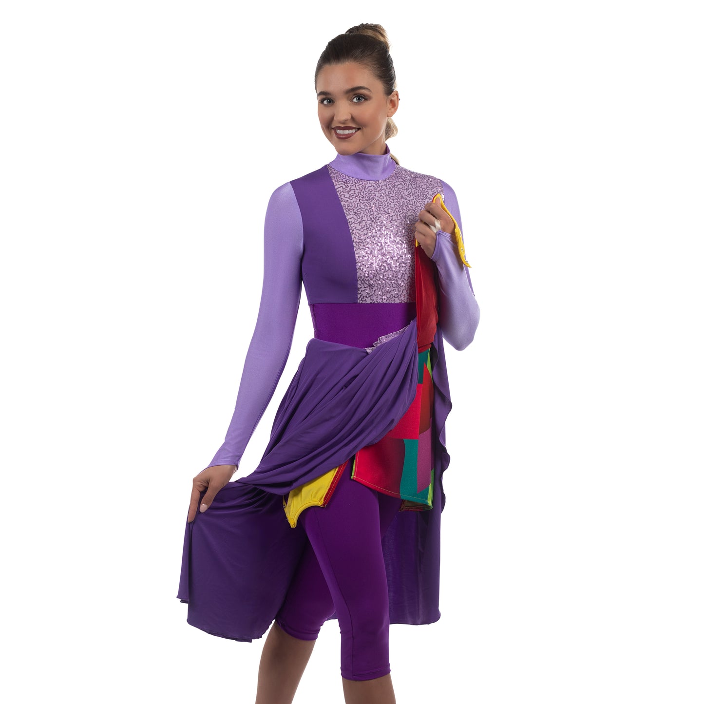 Convertible Color Guard Costume