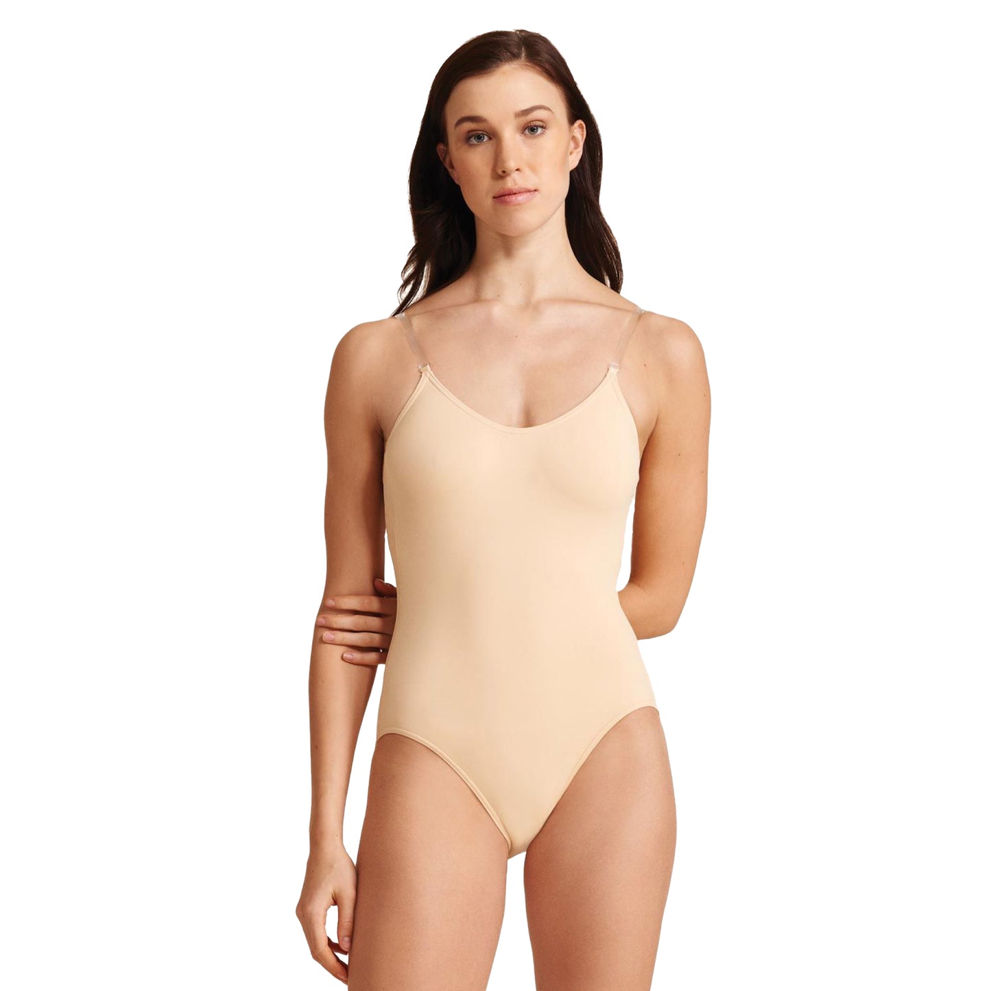 Capezio Camisole Leotard with Clear Transition Straps