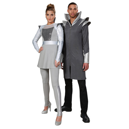 Couples Modest Futuristic Look