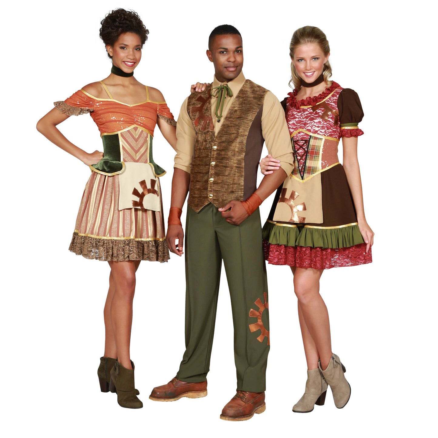 Steam Punk Trios Look