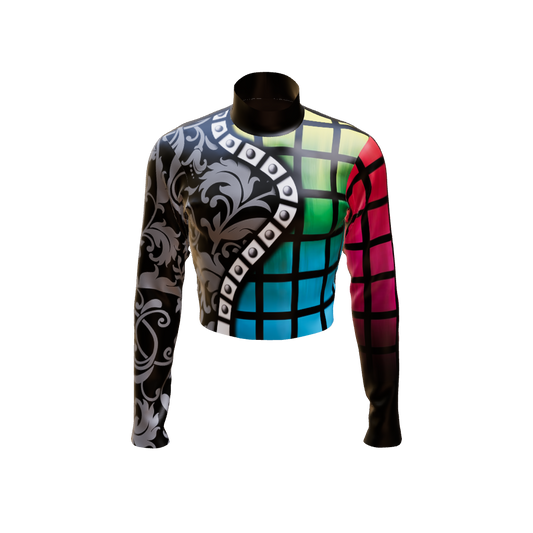 Emotion Band Top - Engineered Print