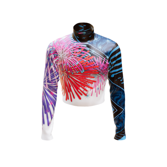 Emotion Band Top - Engineered Print