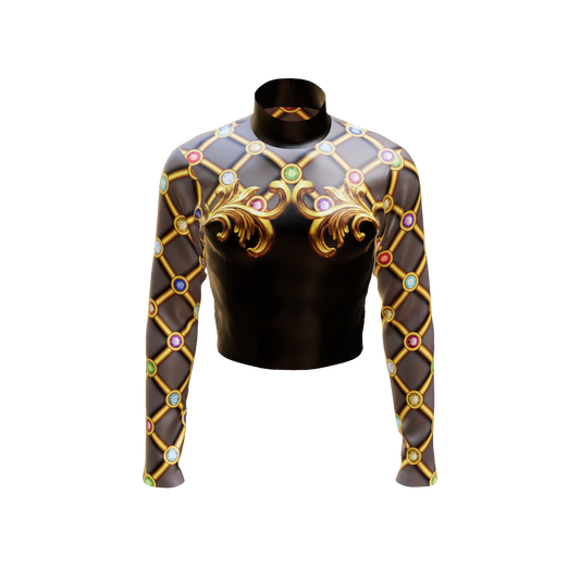 Emotion Band Top - Engineered Print