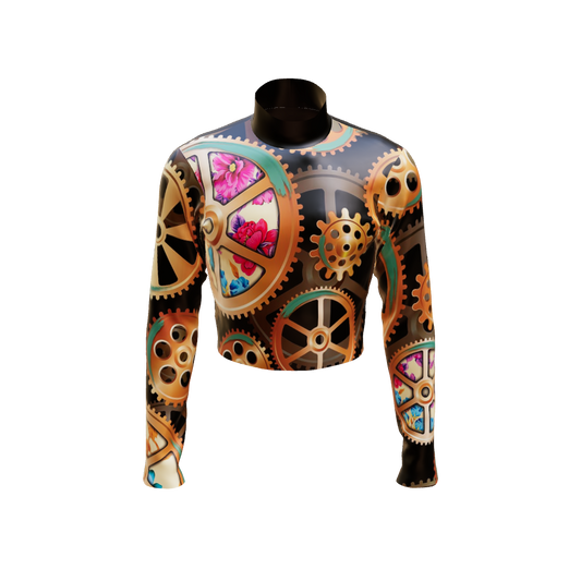 Emotion Band Top - Engineered Print